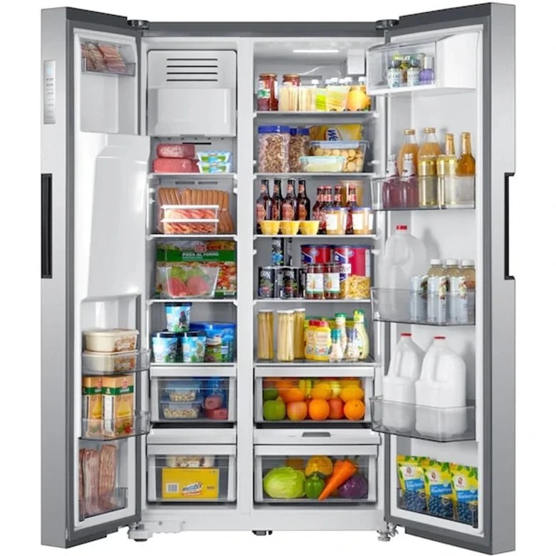  یخچال فریزر ساید بای ساید پاکشوما   1E (801) W