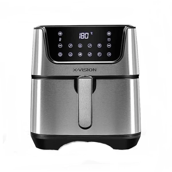 سرخ کن بدون روغن ایکس ویژن AF-6075 ظرفیت ۷ لیتر- استیل