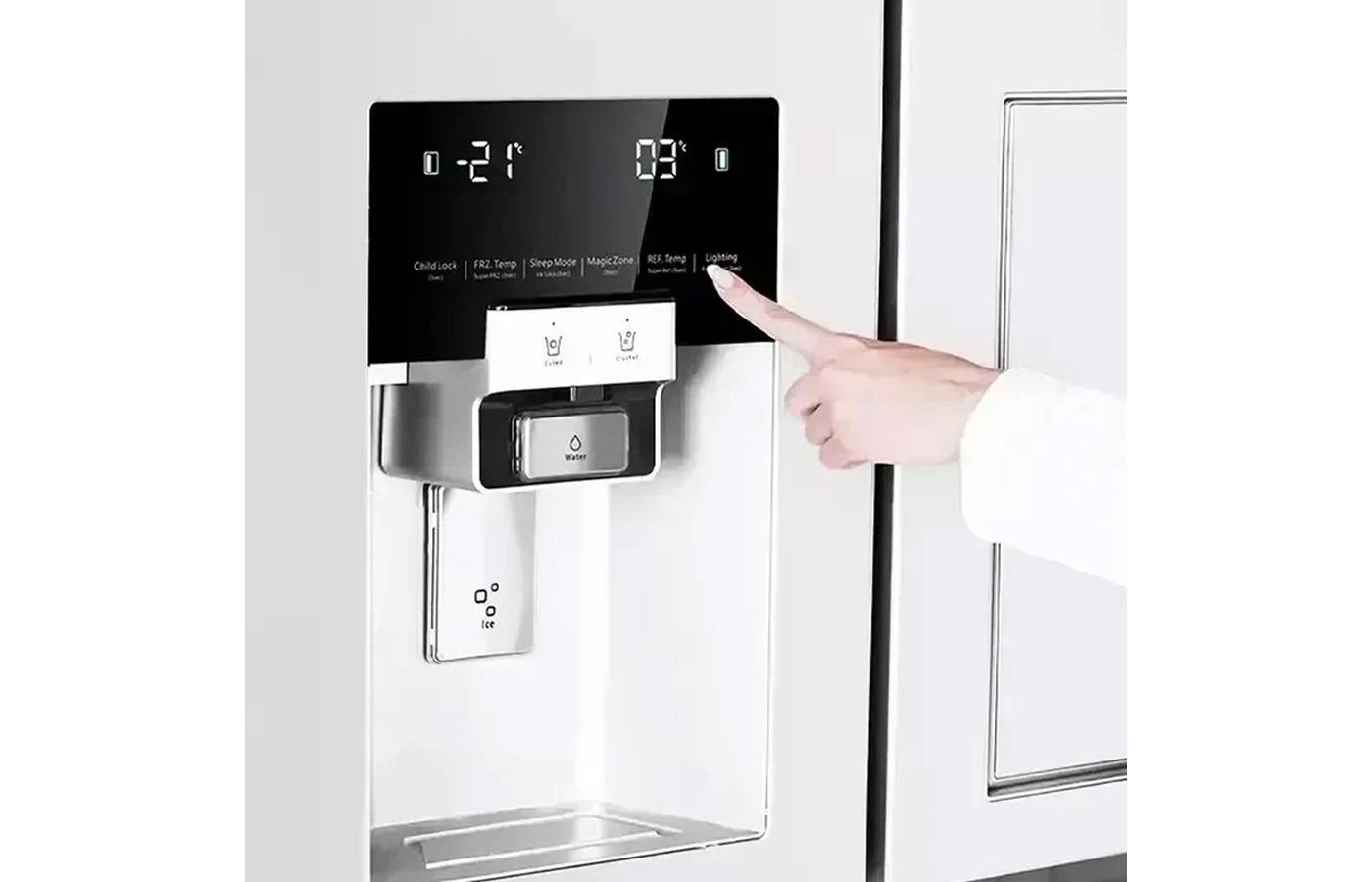 یخچال فریزر ساید بای ساید 35 فوت دوو مدل SXi20-31W